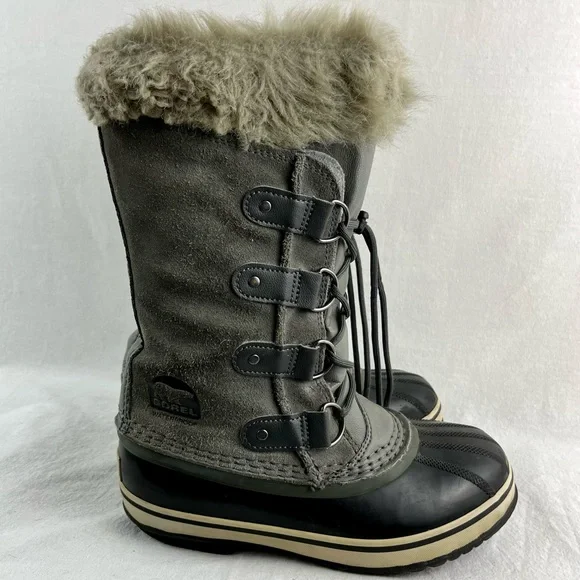 SOREL | Joan of Arctic Waterproof Snow Boots Girls Size 3 - Picture 1 of 11